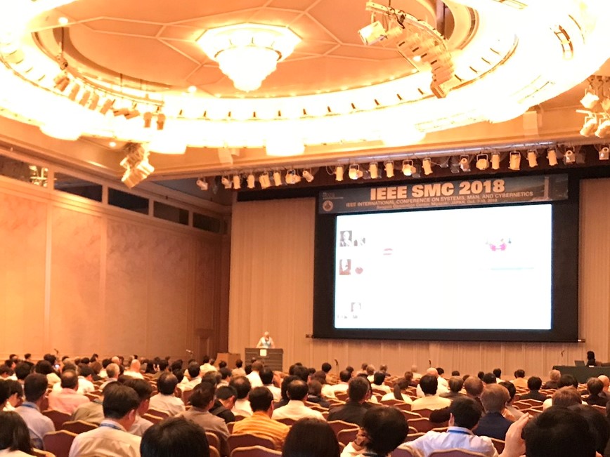 Prof. Mitsuyoshi gave a talk at the IEEE SMC 2018 Luncheon Seminar. 　　<br>Theme: Research on Artificial Ego